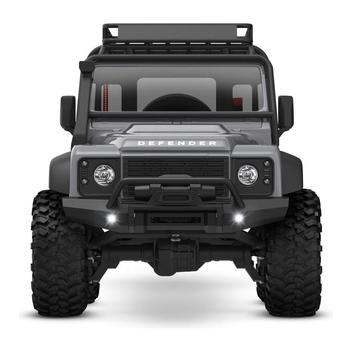 TRAXXAS 1/18 TRX-4M Land Rover Defender Scale and Trail Crawler Silver