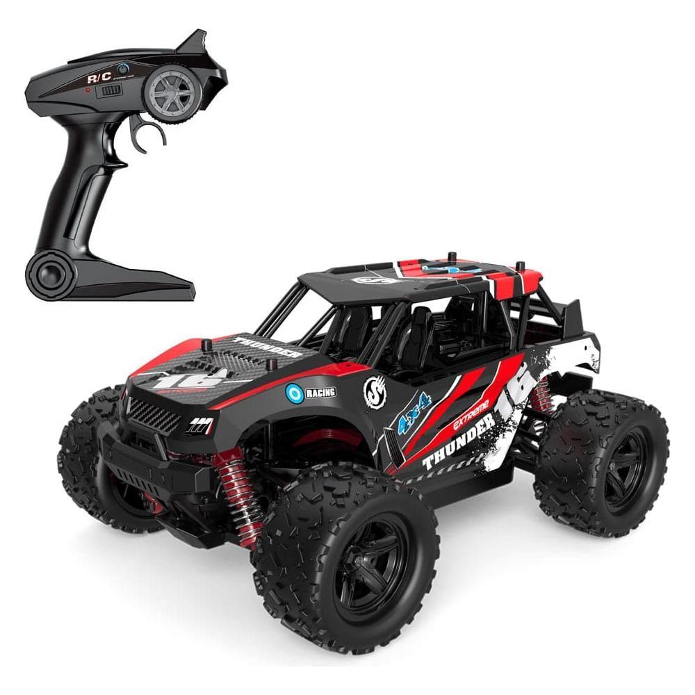 TORNADO 1/18 4WD RTR High Speed Truck 36kmh 20 Minute Runtime - Red Brushed