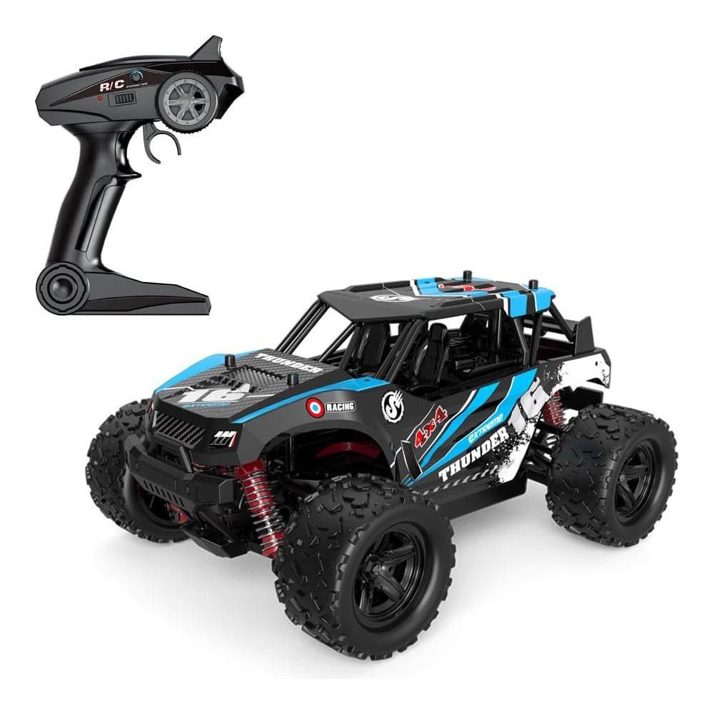 TORNADO 1/18 Thunder 4WD RTR High Speed Truck 36kmh 20 Minute Runtime - Blue Brushed
