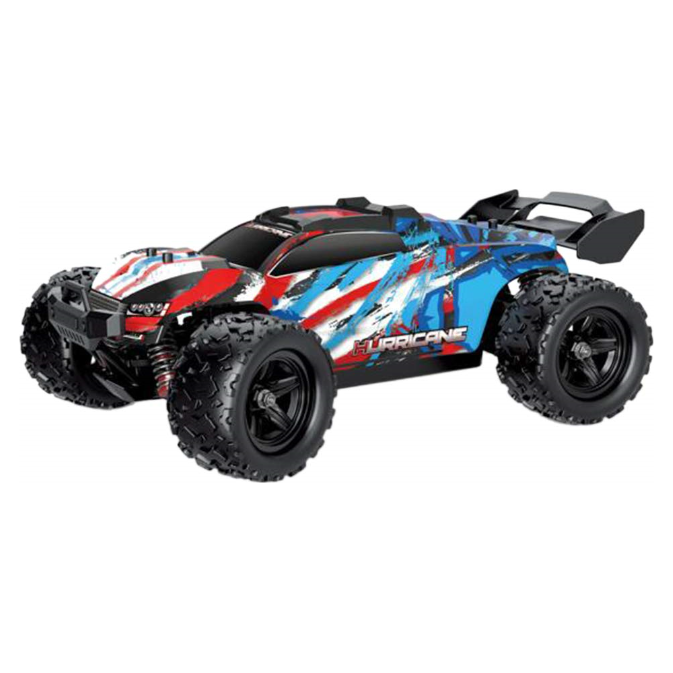 TORNADO 1/18 4WD RTR High Speed Truck 2.4GHz 35kmh Blue/Red Brushed