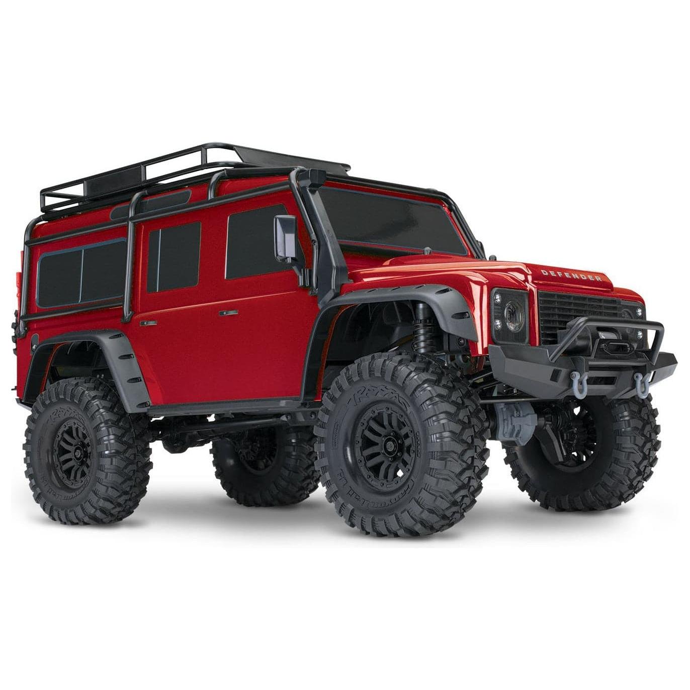 TRAXXAS 1/10 TRX-4 Scale & Trail Crawler Land Rover Defender - Red