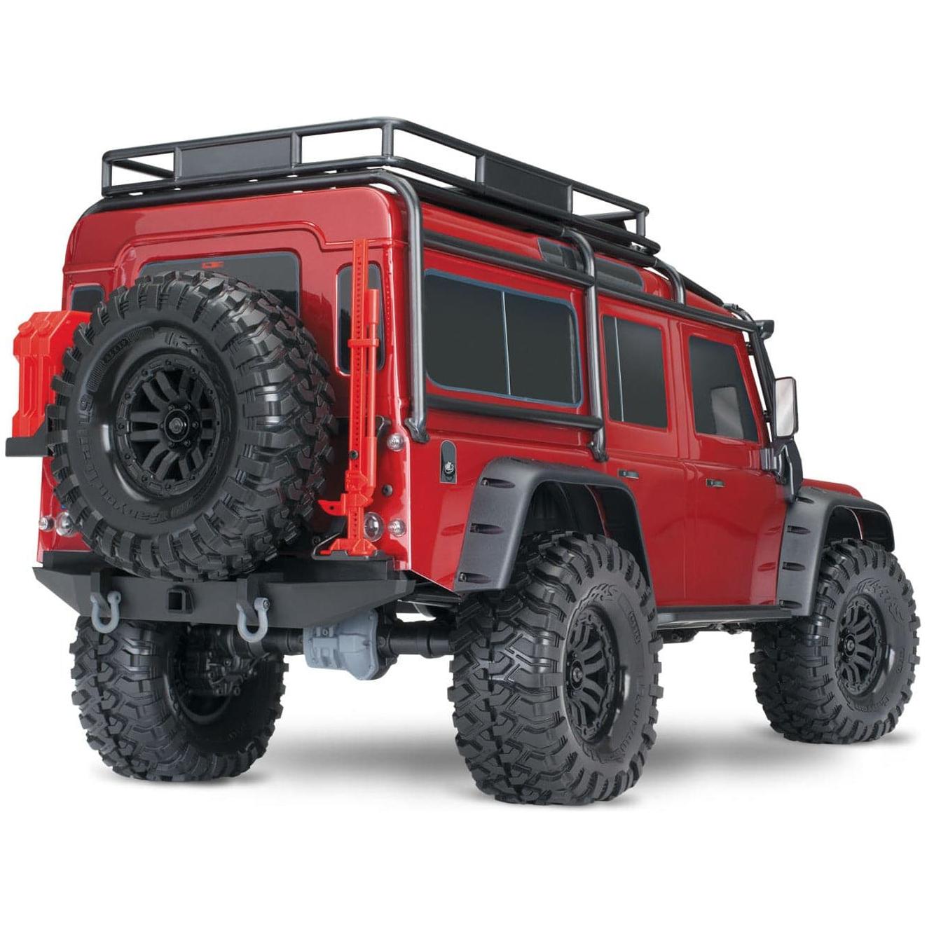 TRAXXAS 1/10 TRX-4 Scale & Trail Crawler Land Rover Defender - Red