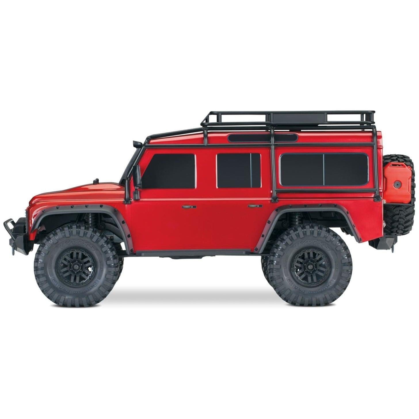 TRAXXAS 1/10 TRX-4 Scale & Trail Crawler Land Rover Defender - Red