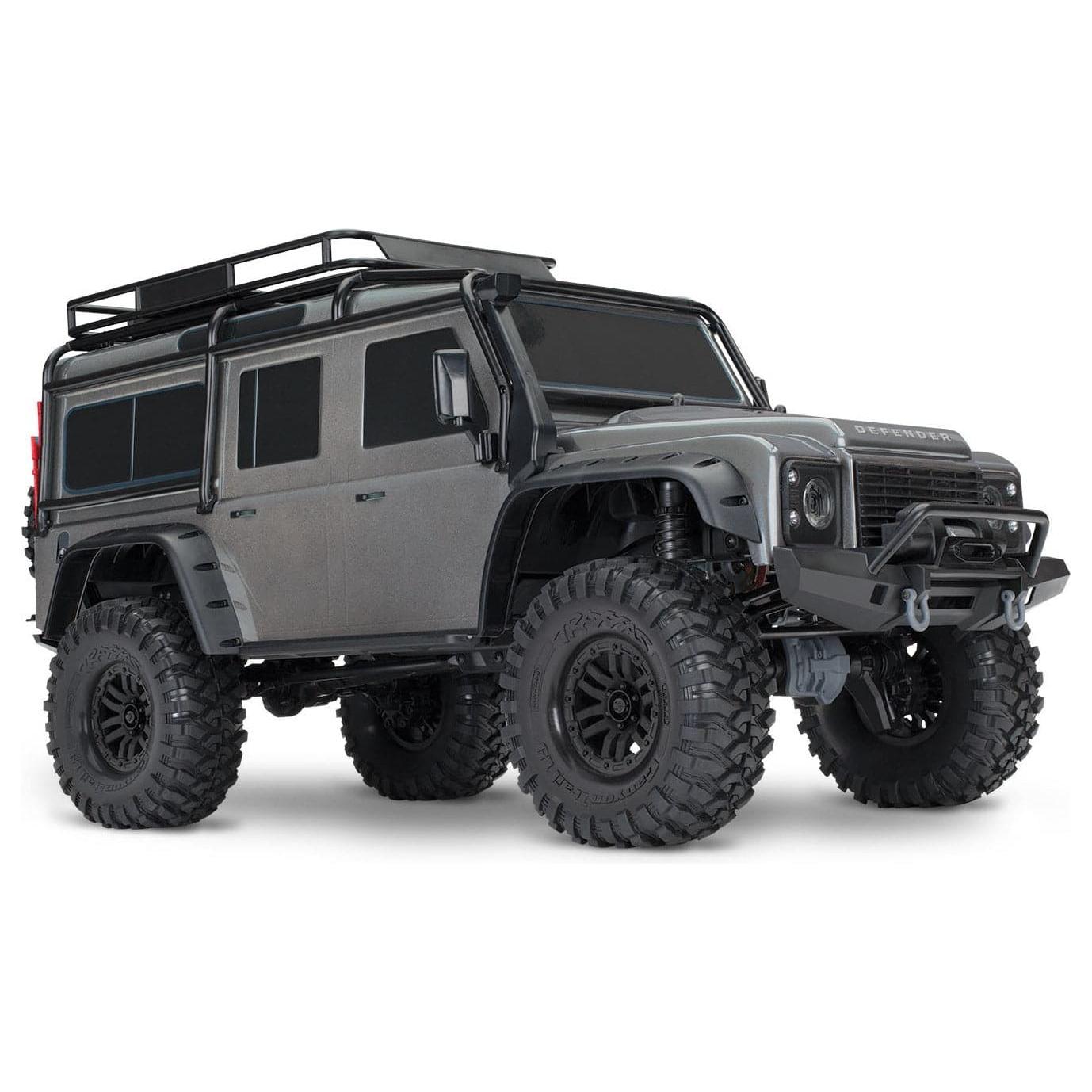 TRAXXAS 1/10 TRX-4 Scale & Trail Crawler Land Rover - Silver Brushed