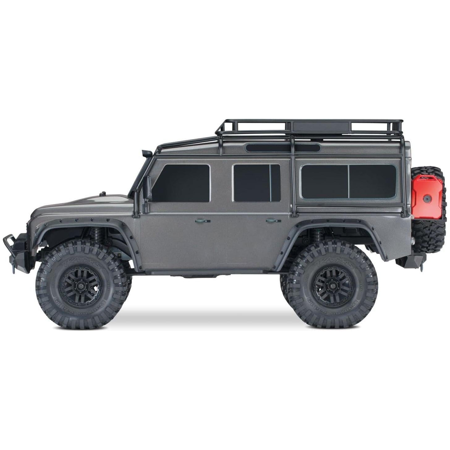 TRAXXAS 1/10 TRX-4 Scale & Trail Crawler Land Rover - Silver Brushed