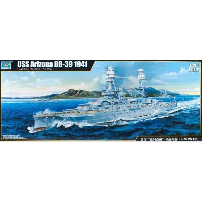TRUMPETER 1/200 USS Arizona BB-39 1941