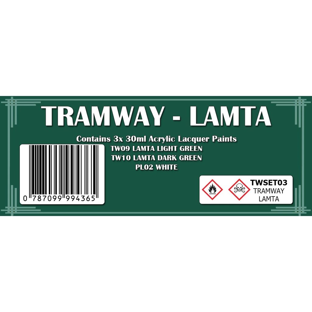 SMS Premium Lamta Tram Colour Set