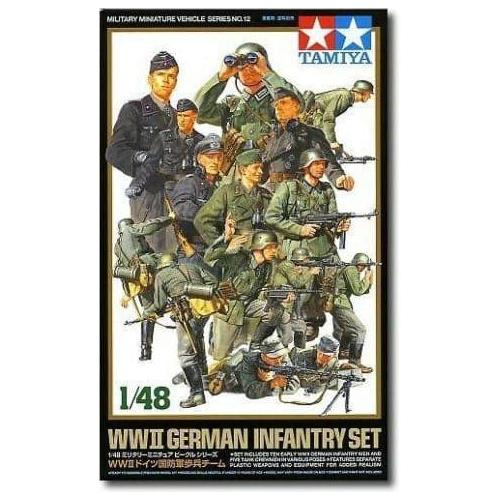 TAMIYA 1/48 WWII German Infantry Set
