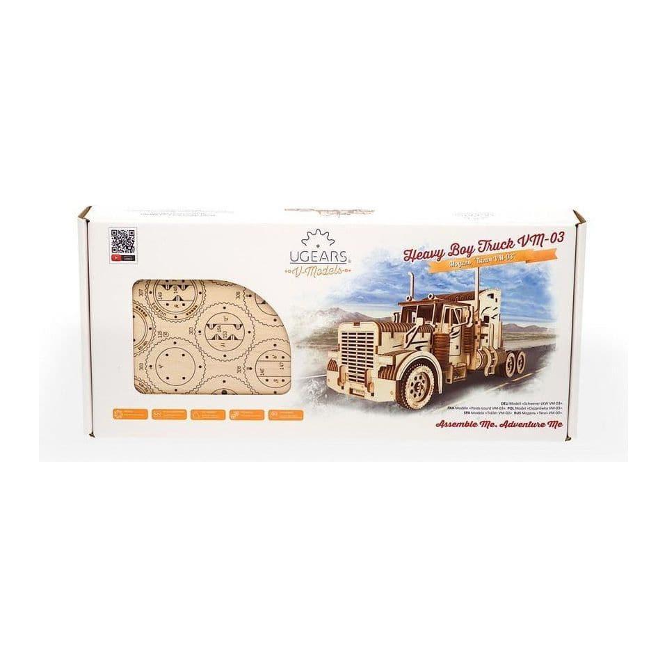 UGEARS Heavy Boy Truck