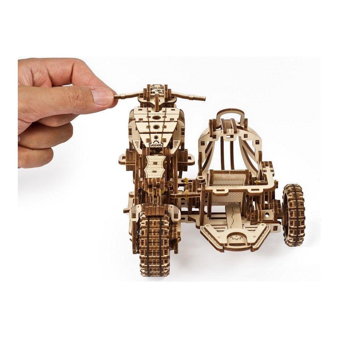 UGEARS Scrambler UGR-10 with Sidecar