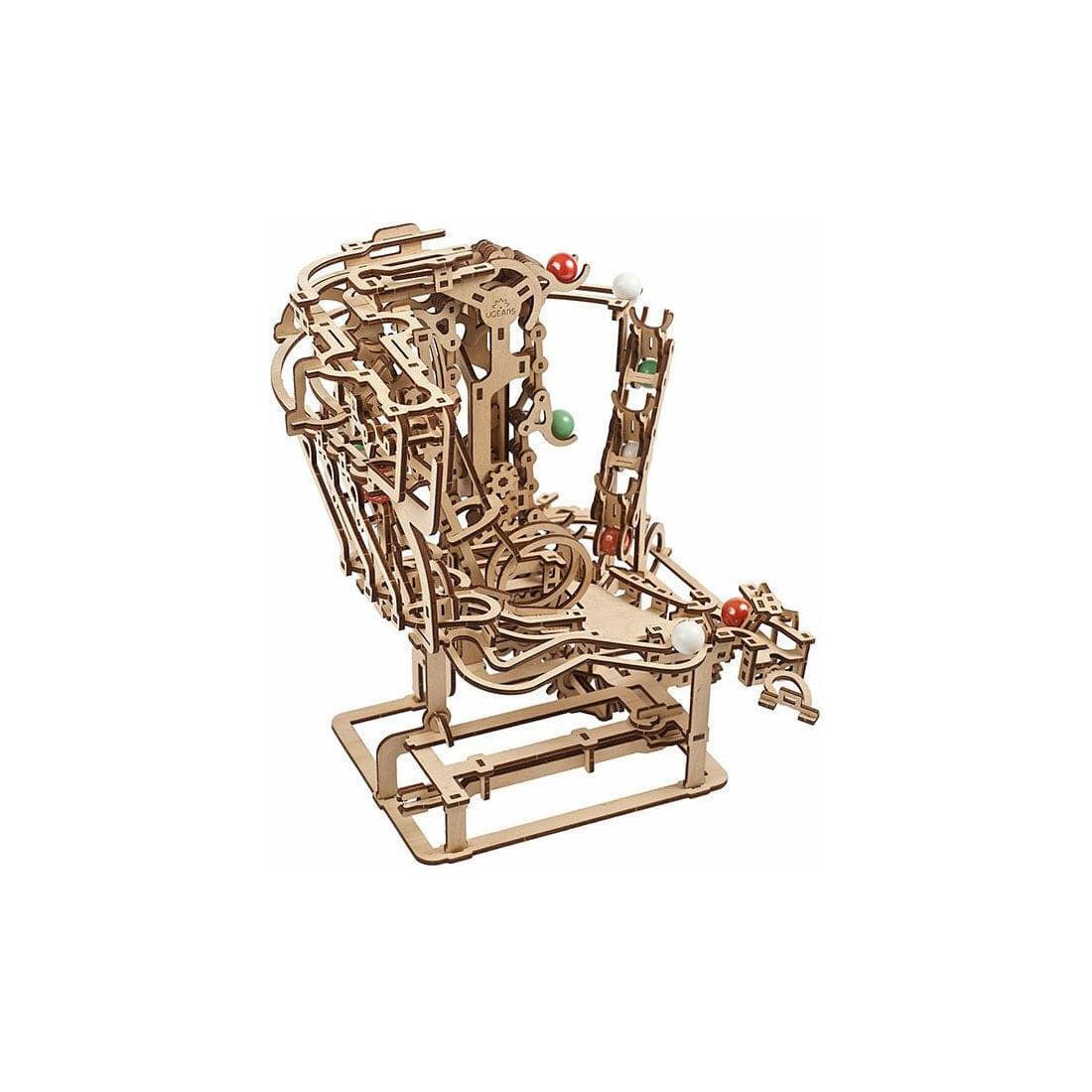 UGEARS Marble Run Chain Hoist