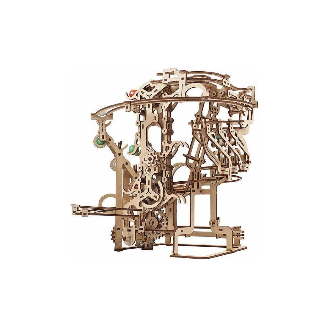 UGEARS Marble Run Chain Hoist