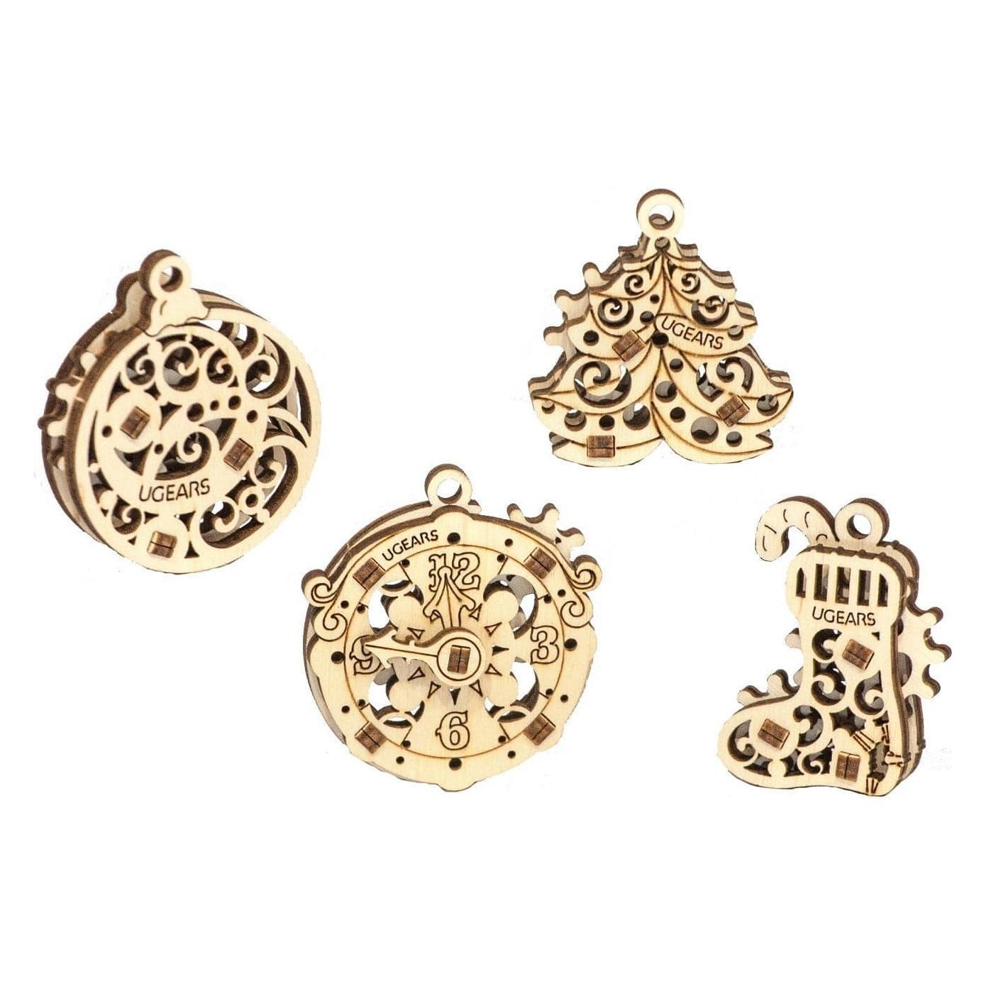 UGEARS U-Fidget Happy New Gear