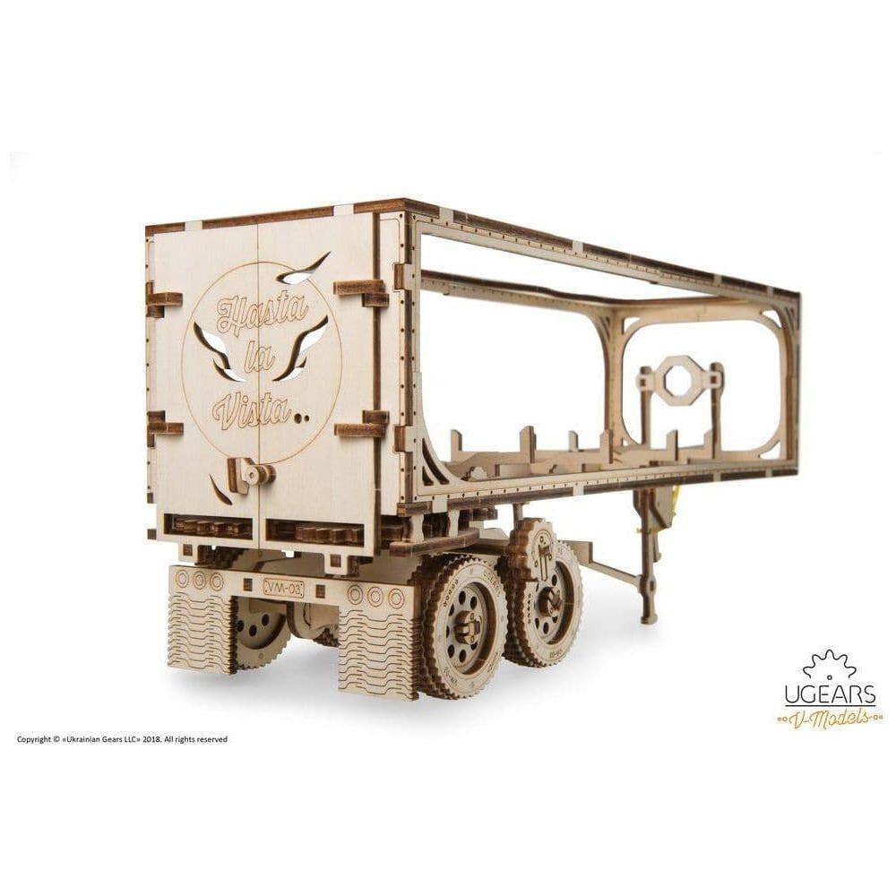 UGEARS Heavy Boy Trailer