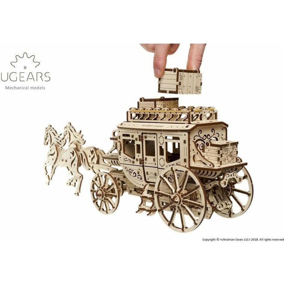 UGEARS Stagecoach