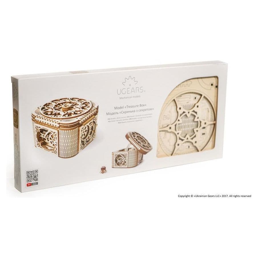 UGEARS Treasure Box