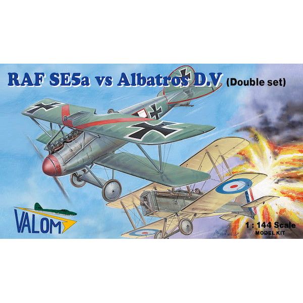 VALOM 1/144 RAF SE5a vs Alabtros D.V (Duels in the sky)