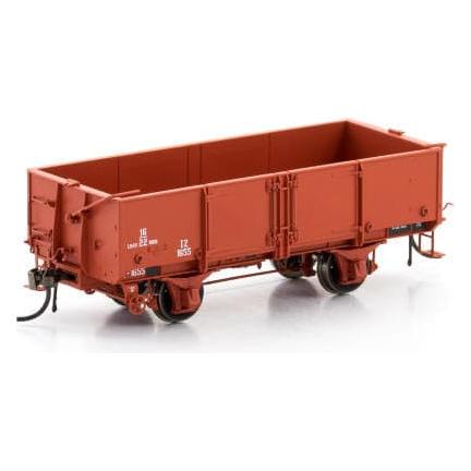 AUSCISION HO VR IZ Open Wagon 1960-1964 Era, VR Wagon Red - 6 Car Pack
