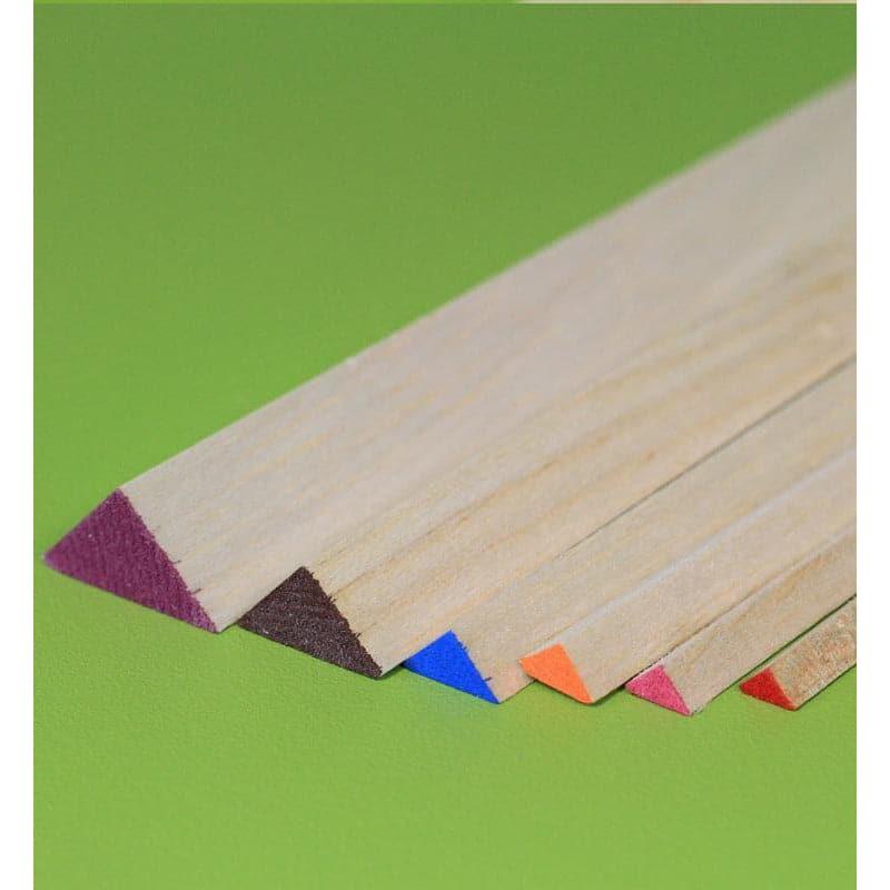 BALSA Tri Stock 9.5 x 9.5 x 915mm Orange