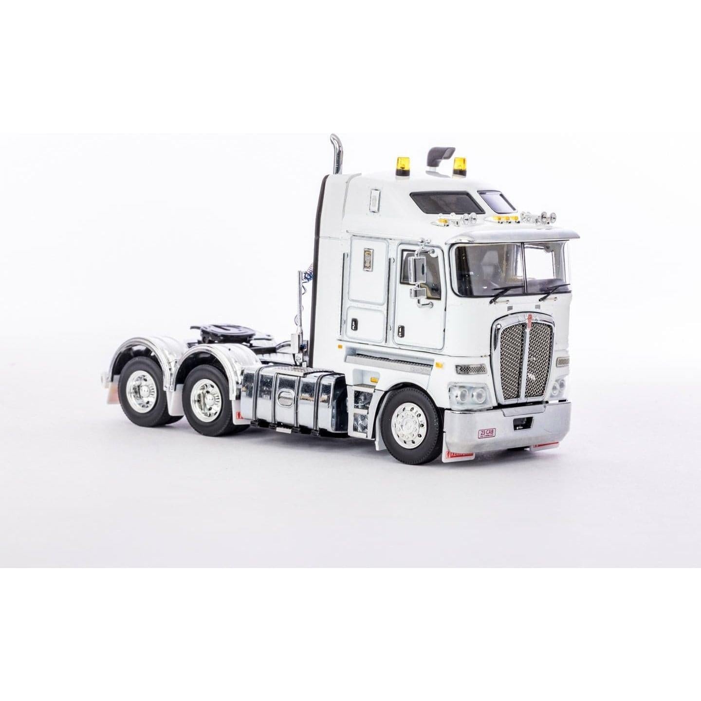 DRAKE 1/50 Kenworth K200 Truck White/Black 2.3 Cabin