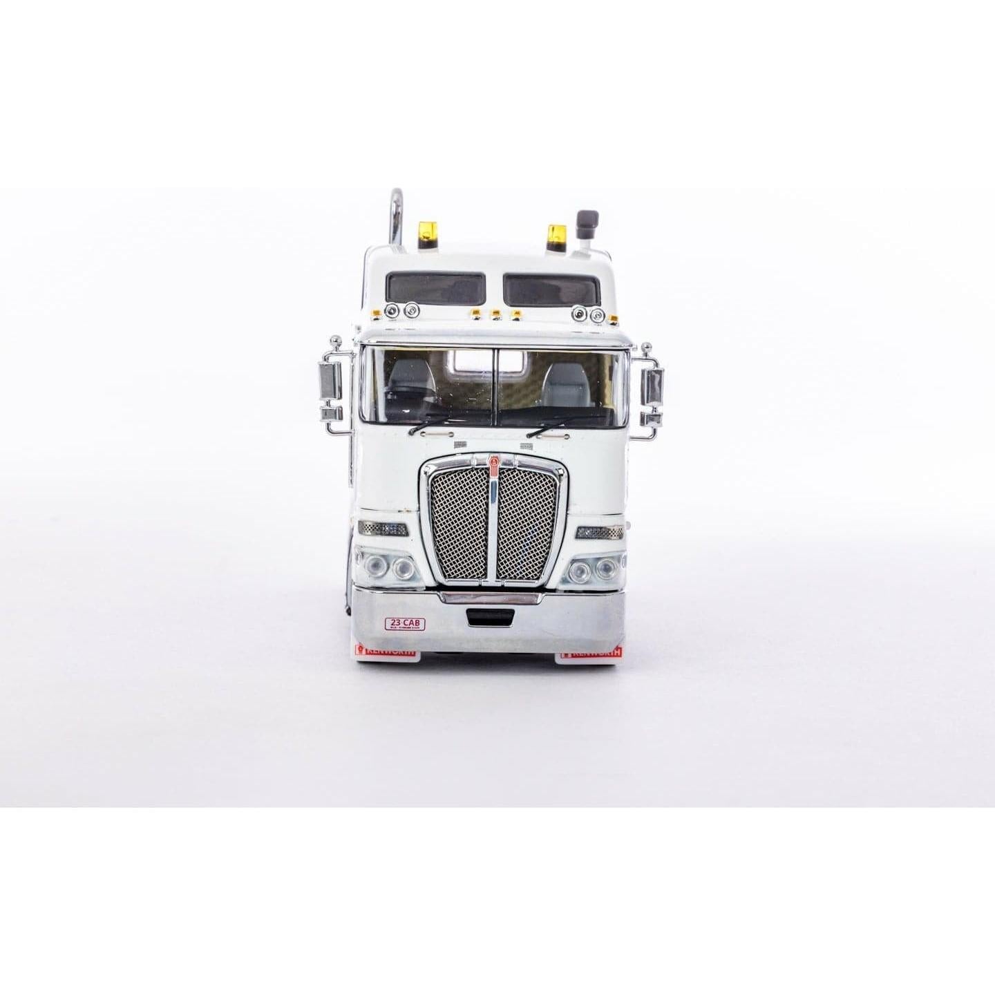 DRAKE 1/50 Kenworth K200 Truck White/Black 2.3 Cabin