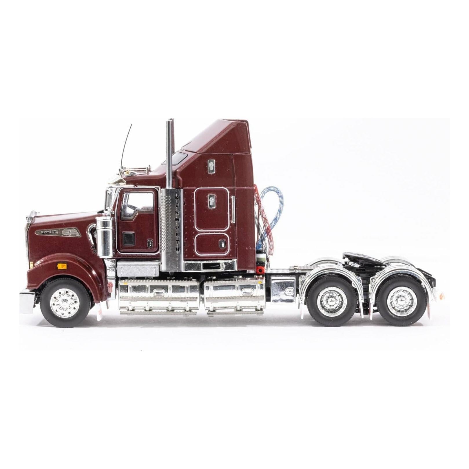 DRAKE 1/50 Kenworth T909 Vintage Burgundy - Aero Kit