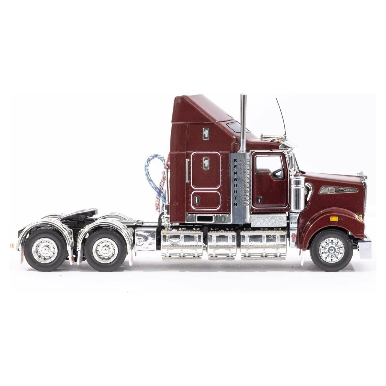 DRAKE 1/50 Kenworth T909 Vintage Burgundy - Aero Kit