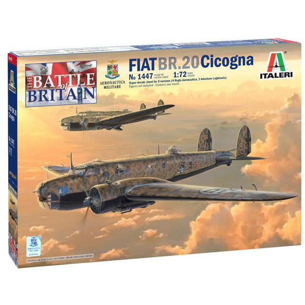 ITALERI 1/72 Fiat BR.20 Cicogna Battle of Britain 80th An