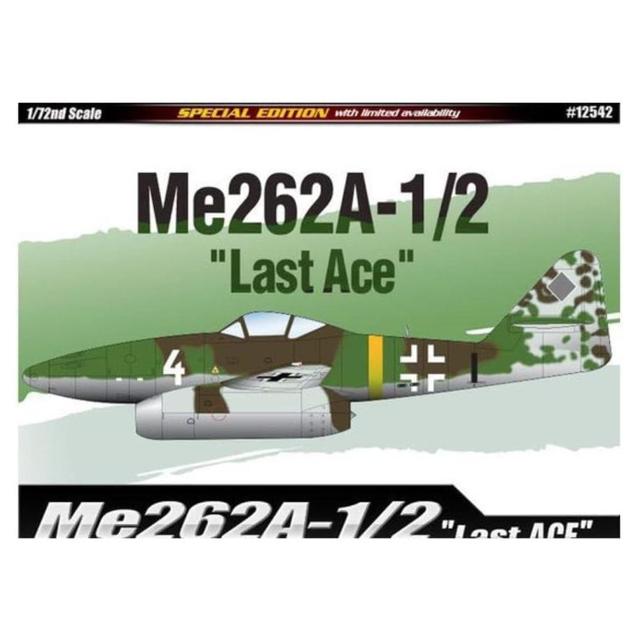 ACADEMY 1/72 Me262A-1/2 "Last Ace"