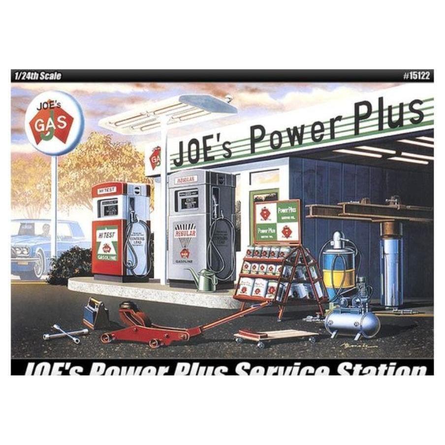 ACADEMY 1/24 JOES POWER PLUS SERVICE STATION LTD EDN