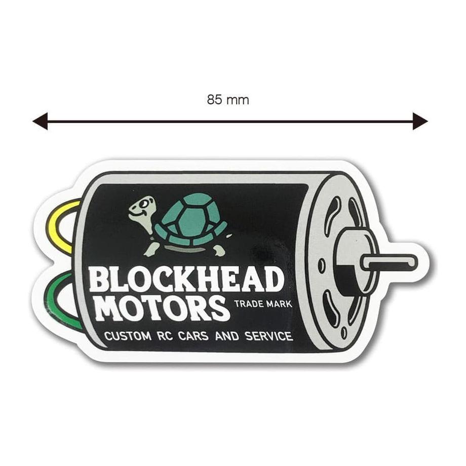 BLOCKHEAD MOTORS Motor Sticker