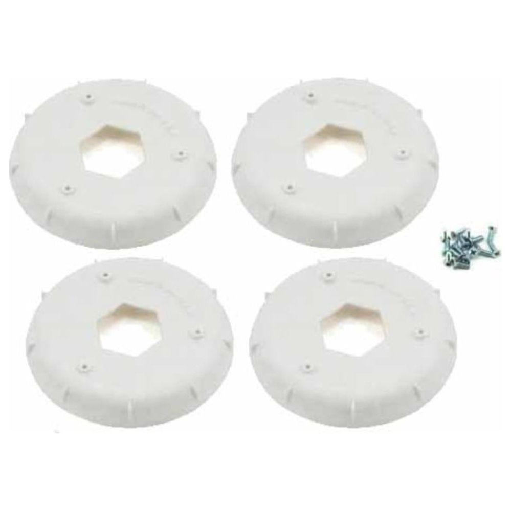 AKA Stiffeners for Buggy Evo Wheel White (4 Pcs)