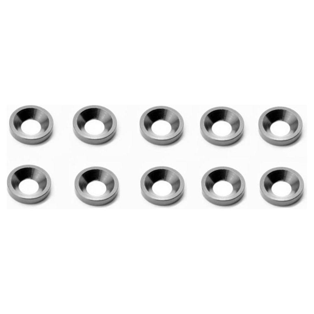 ARROWMAX Aluminium M4 Countersink Washer-Gray (10)