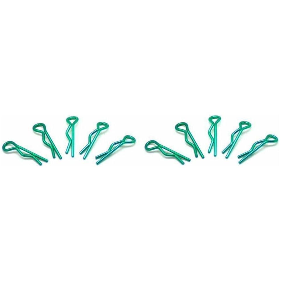 ARROWMAX Small Body Clip 1/10 - Metallic Green(10)