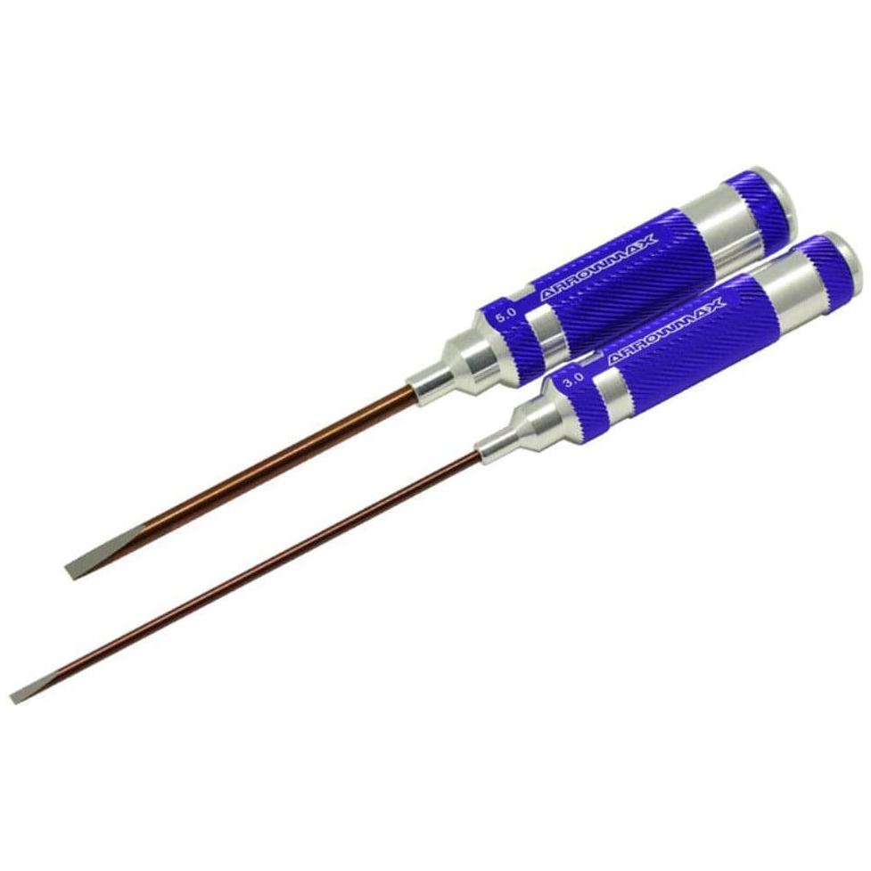 ARROWMAX Flat Head Screwdriver Set 3.0 & 5.0 - 2-Teilig,