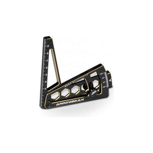 ARROWMAX Ultra Camber Gaurge For 1/10th Black Golden