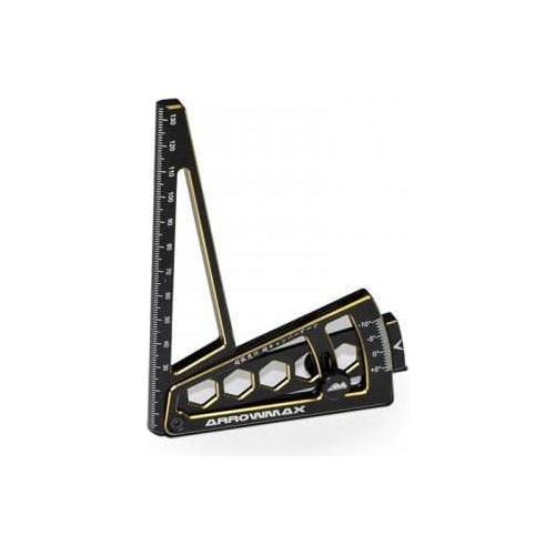 ARROWMAX Ultra Camber Gaurge For 1/8th Black Golden