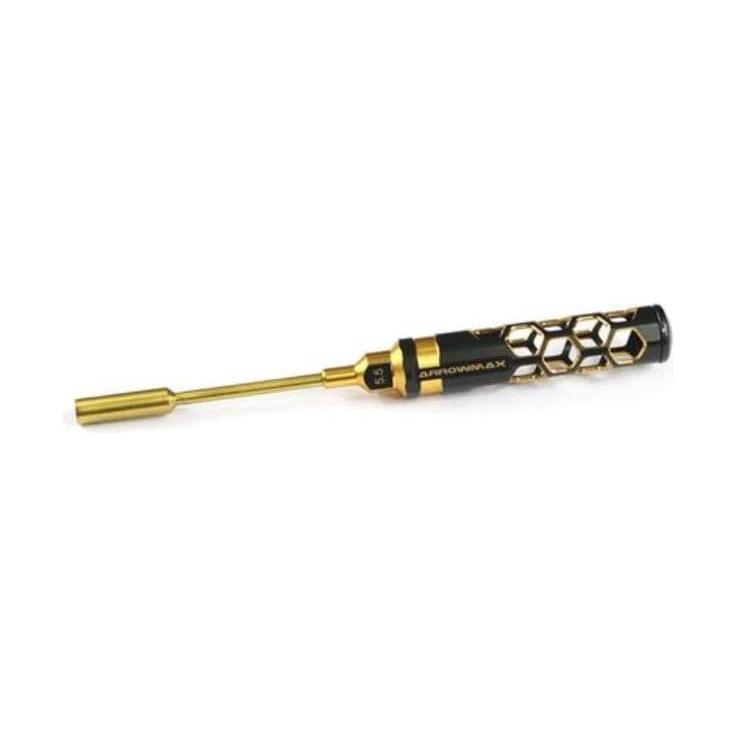 ARROWMAX Nut Driver 5.5 x 100mm Black Golden
