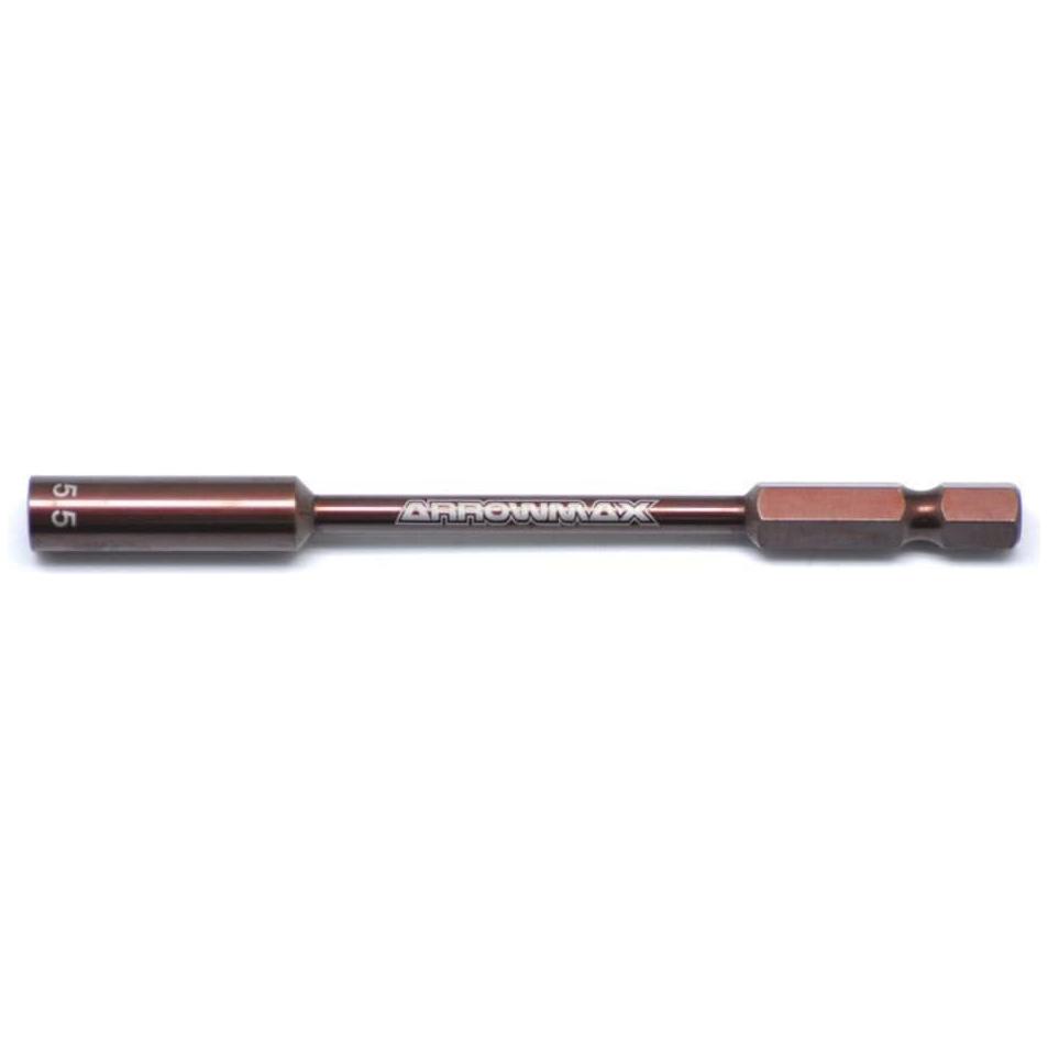 ARROWMAX Nut Driver 5.5 X 100MM Power Tip Only