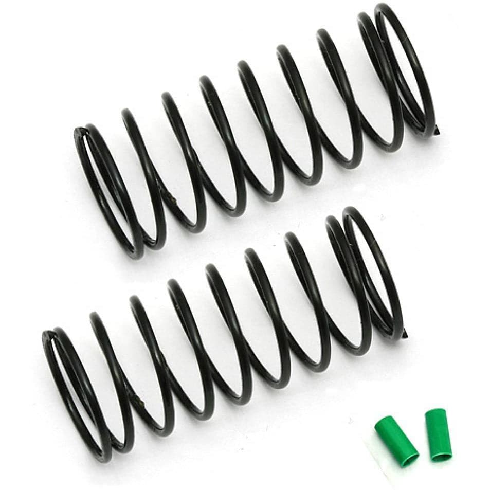 TEAM ASSOCIATED FT 12 mm Front Springs, green, 35 lb for B6.1,B6