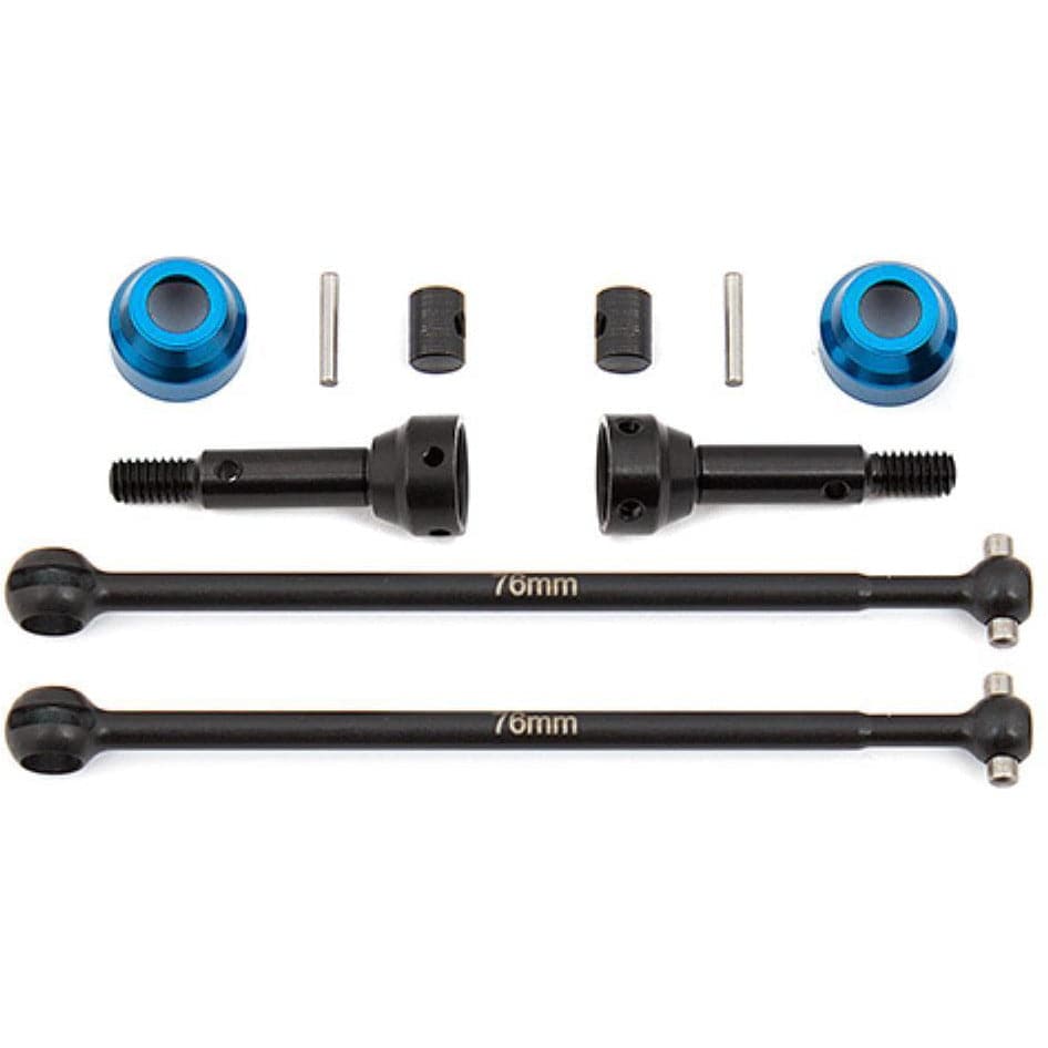 TEAM ASSOCIATED Front CVA Set, 76 mm for ,B64, (ASS92056)