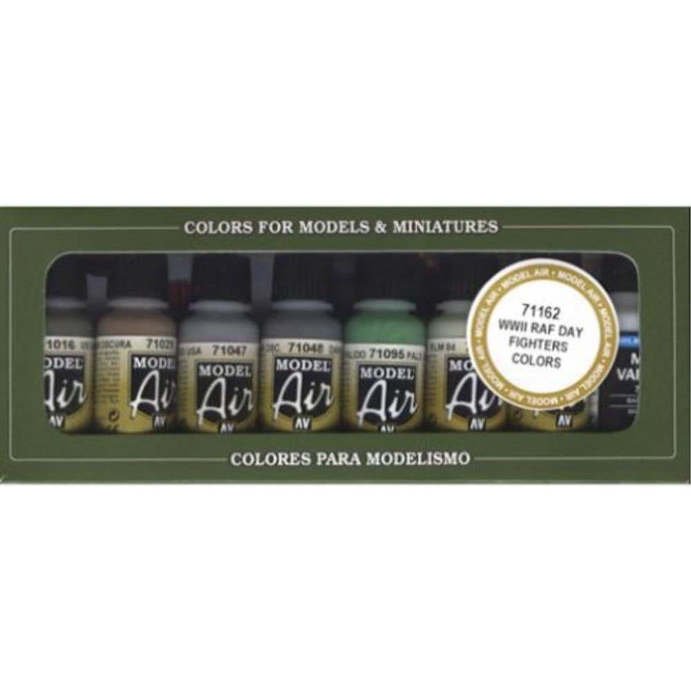 VALLEJO Model Air WWII RAF Day Fighters 8 Colour Set