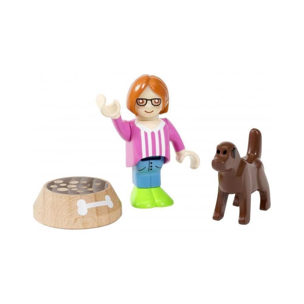 BRIO Figure and Dog