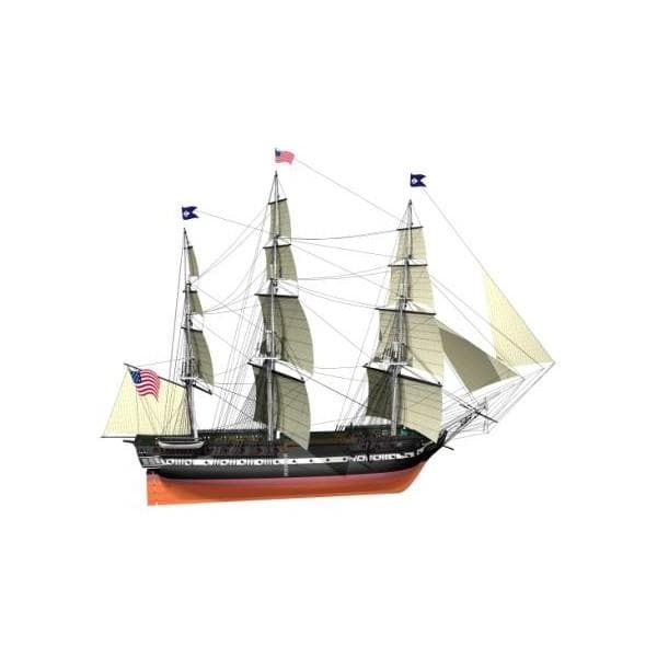 BILLINGS BOATS 1/100 USS Constitution