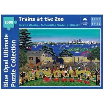 BLUE OPAL Narelle Wildman Trains at the Zoo 1000pce