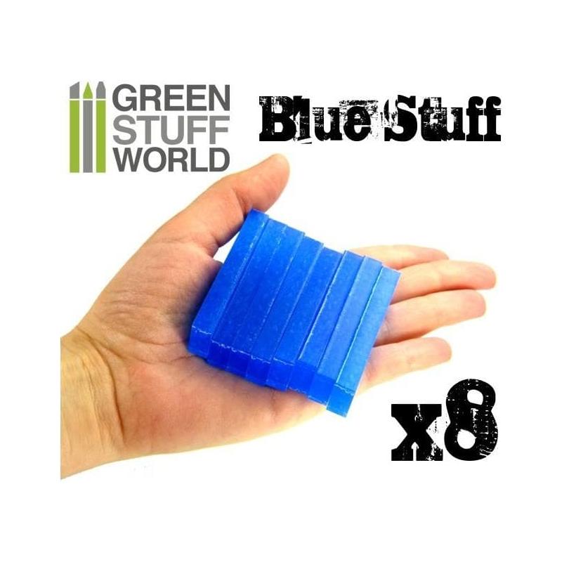 GREEN STUFF WORLD Blue Stuff Molds (8 bars)
