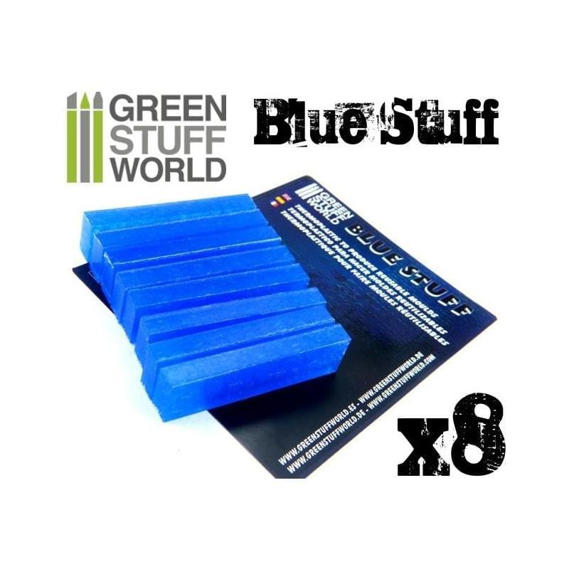 GREEN STUFF WORLD Blue Stuff Molds (8 bars)