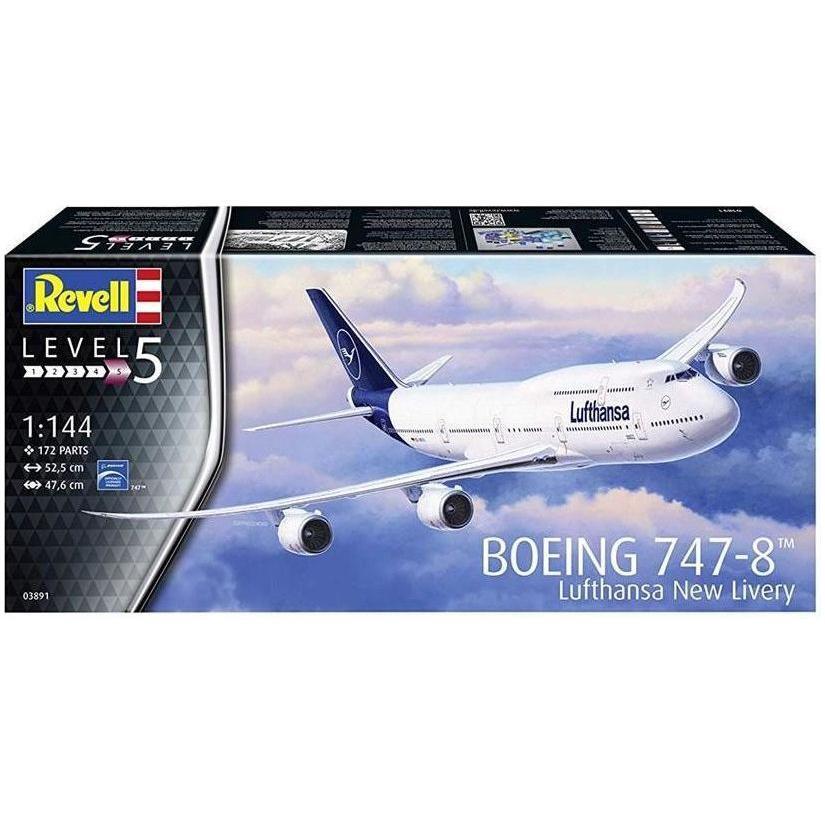 REVELL 1/144 Boeing 747-8 Lufthansa 'New Livery'