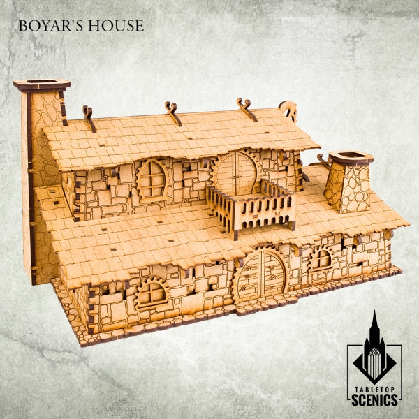 TABLETOP SCENICS Boyar's House