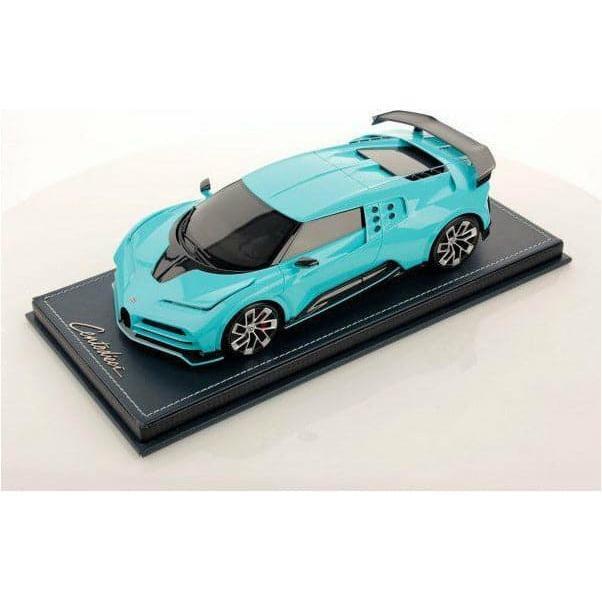 MR COLLECTION MODELS 1/18 Bugatti Centodieci Historic Bugatti Light Blue